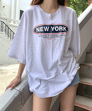 뉴욕 박스 티셔츠
