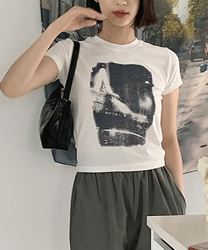 라모르 에펠 반팔 티셔츠 (4color)